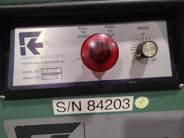 Used RapidAir Motorized 8 Inch Stock Straightener Leveler