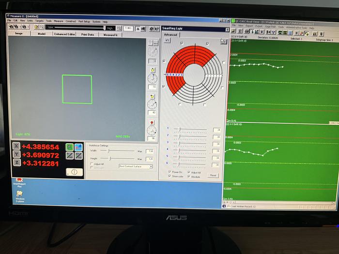 Used SMART SCOPE FLASH 200 MULTISENSOR MEASUREMENT SYSTEMS CMM