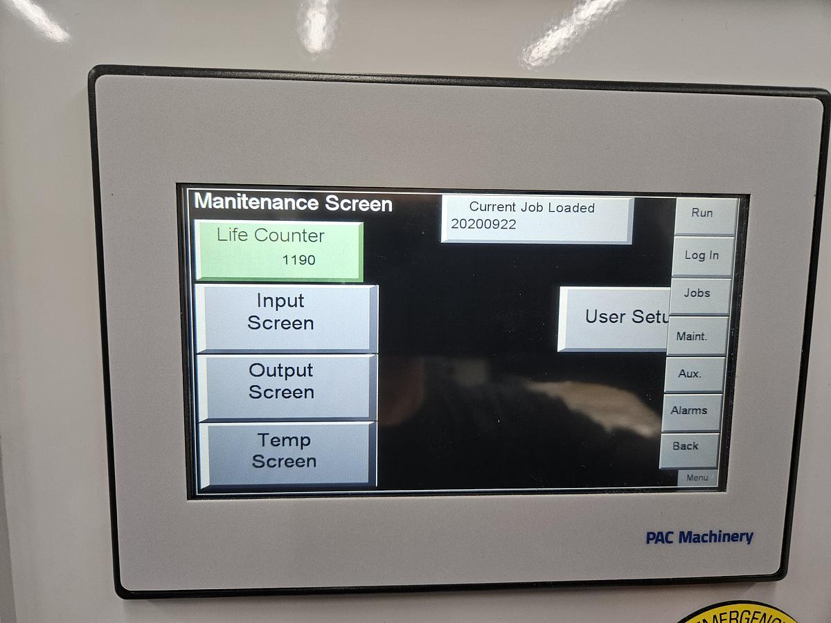 Used 2023 Vertrod 36" PAC Machine Cantilever Frame Thermal Impulse Heat Sealer MEDV36EP/P-CAN-AE-3/8_SP-230v