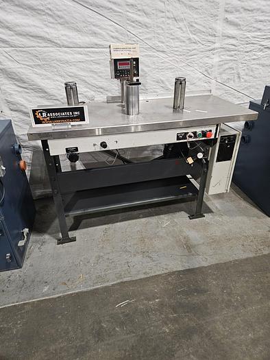 Used Used- WT Web Techniques Label Counter / Rewinder, Model WT-25LC. Max web width: 7" (17.78 cm), optional 10" (25.4 cm), max unwind diameter: 24 inches (61 cm), max rewind diameter 18" (45 cm), optiona...