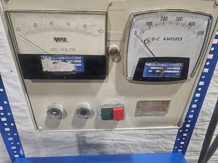 Used Rapid DC Power Supply Plating Rectifier 100 AMP 12 Volts DC Output  ... 120V AC Input with Reverse Current Control TESTED AND RUNNING PERFECTLY!