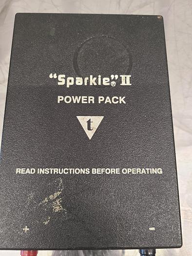 Used Sparkie II Mini Fusion Welder Machine Post Earring Tack Pin Welding Gold Silver Brass