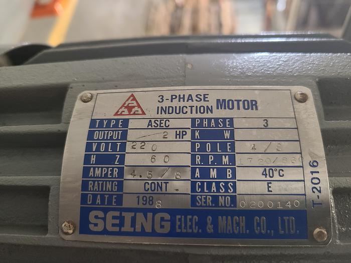 Used JET 20" 1-1/4" Drill Cap. Variable Speed Drill Press with Tapping Feature 2 HP 220V 3 Ph