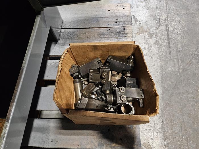 Used Wade American Made Dove Tail Turret Metal Lathe with Tooling RARE!