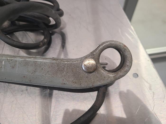 Used 35 Inch Work Light Industrial Steam Punk Lamp Machine Articulating 110V