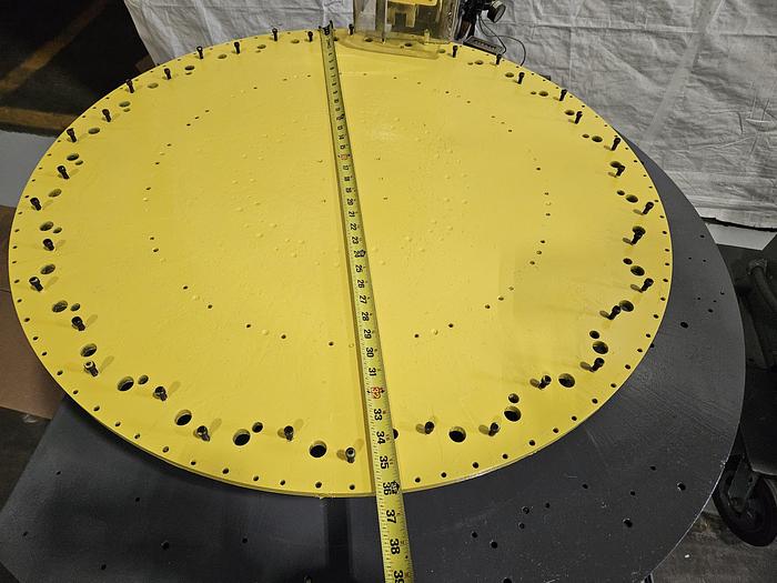 Used Hugold Automated Stamping Crimping Air Press with Rotary Table and Tooling