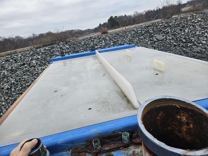 Used Fiberglass Reinforced Holding Tank Water Liquids Cooling 6' x 4' x 6'