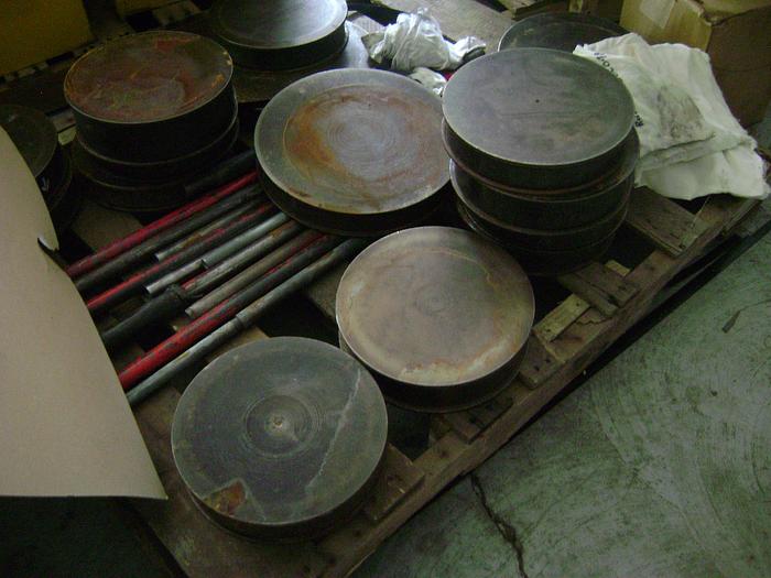 Used Mold Frames for Rubber Vulcanized Spin Cast Molds Lures Jewelry Lead Pewter