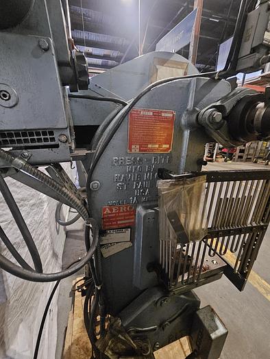 Used 5 Ton Perkins Punch Press Air Clutch & Air Brake Palm Buttons anti-tiedown VFD Stamping Press