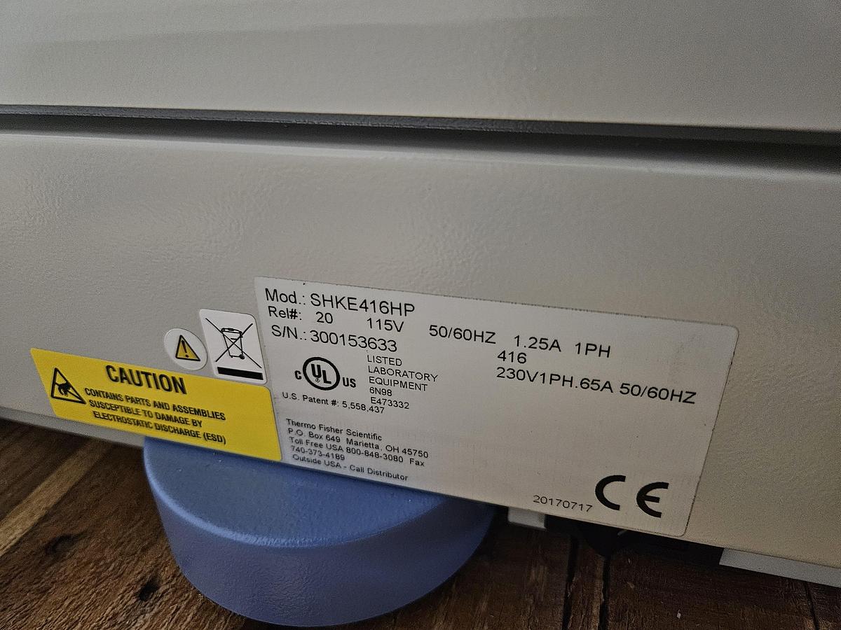Thermo Scientific MaxQ™ 416 HP High-Performance Orbital Shaker – Model SHKE416HP – 115V – Excellent Condition – Original Packaging