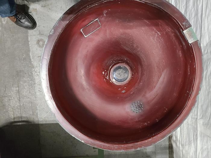 Used Ultramatic 24 Inch Vibratory Finishing Machine 110 Volts