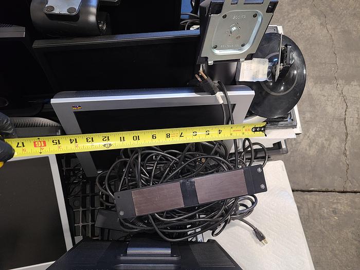 Used One Lot of 10 Flat Screen Monitors All for one price