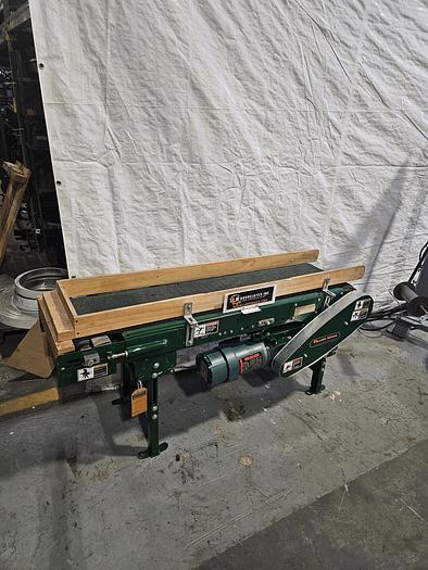 Used Rapistan Demag Power Conveyor 64 x 14 inch 208 230 460 3 phase