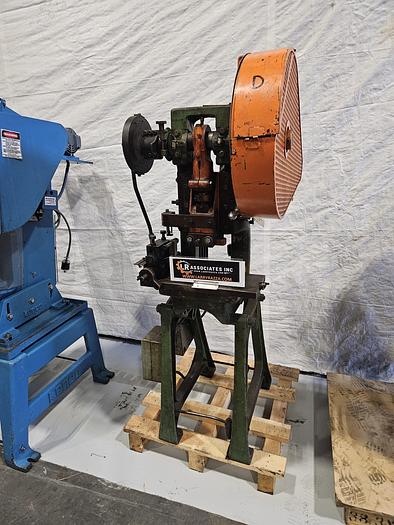 Used Perkins 9 Ton Punch Press  Stamping Crimping Steel Brass