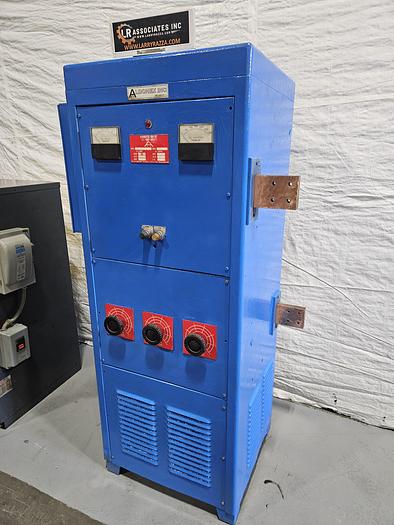 Used 3000 AMP 12 Volt Aldonex Ultimatic DC Power Supply Plating Rectifier Triple Tap Air Cooled Low Ripple