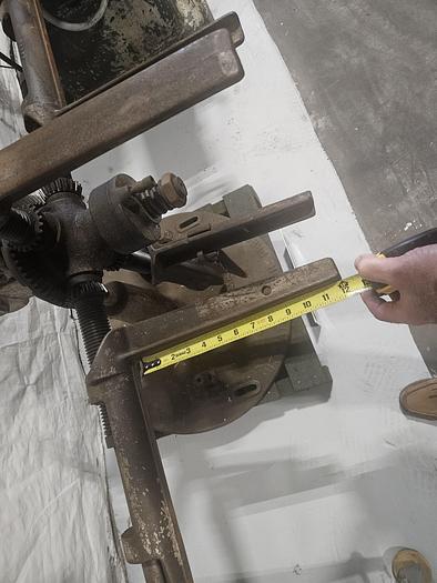 Used Littell 3500 Lb. Metal Stock Feed Reel Payoff Adjustable 48 inch