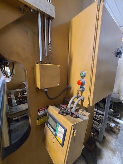 Used Standard Metal Brake Model AB 200 with Back Gauge  Serial Number F100321291