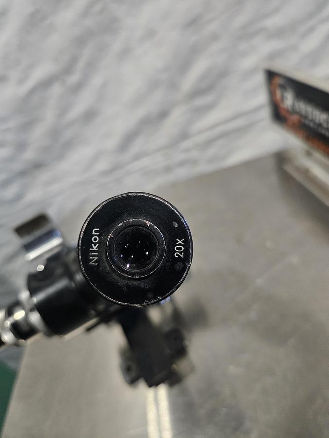 Used Nikon Toolmaker’s Inspection Microscope / Optical Inspection Head – 20X (Qty. 2 Available)