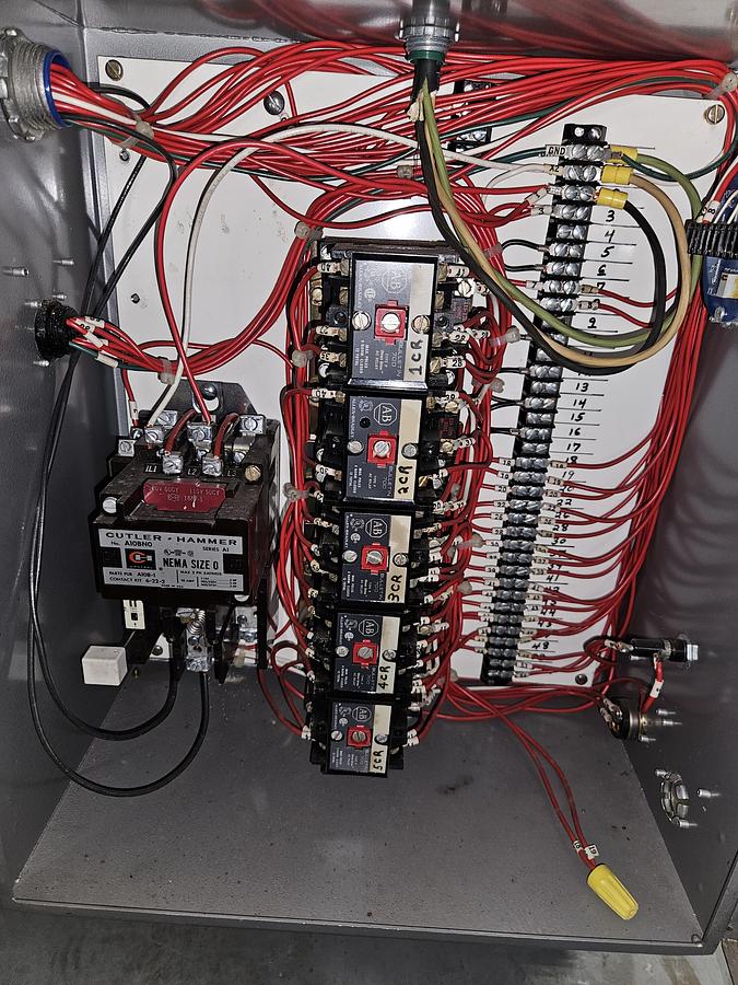 Used Perkins Model 5C 5-Ton Punch Press – Air Clutch / Air Brake – with Roll Feed – Tested!! in Excellent Condition!