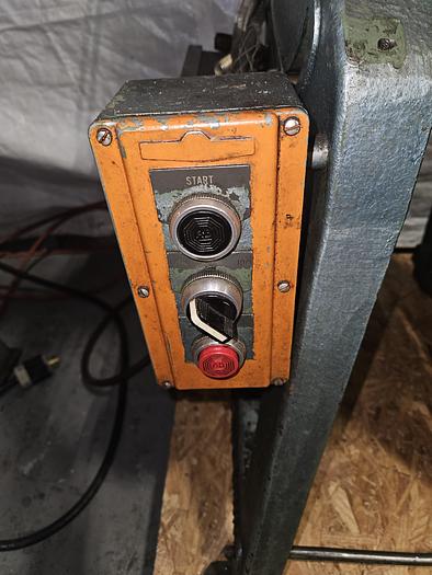 Used 5 Ton Perkins Punch Press Air Clutch & Air Brake Palm Buttons anti-tiedown VFD Stamping Press