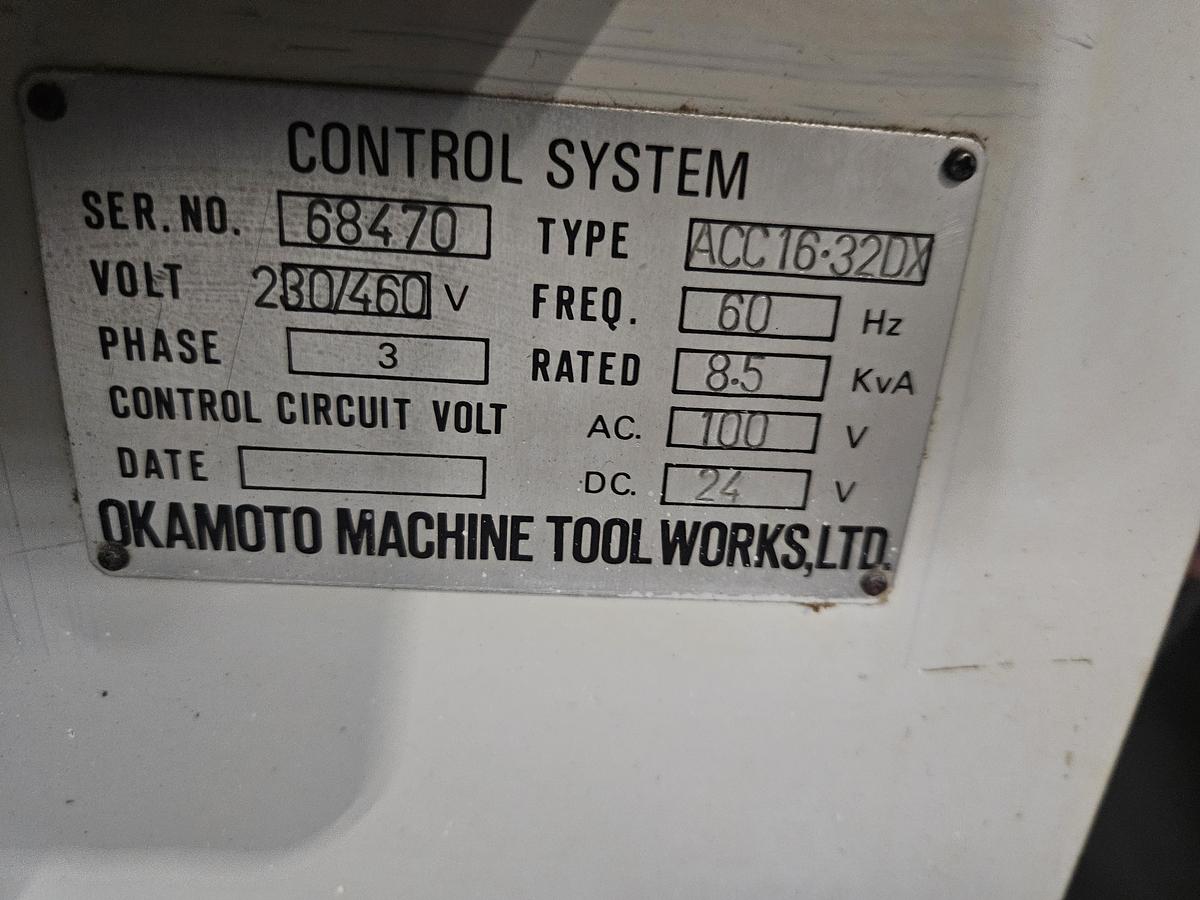 Used Okamoto Surface Grinder