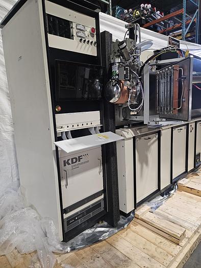 Used KDF 654i sputtering batch systems dual load lock in-line RF / DC side