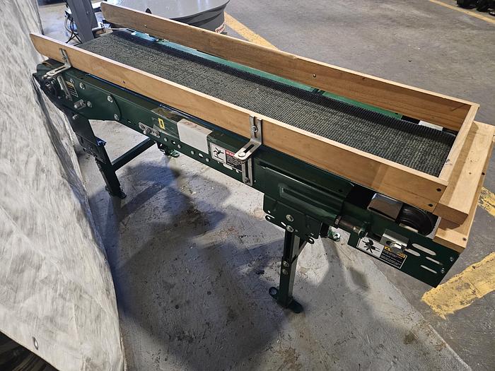 Used Rapistan Demag Power Conveyor 64 x 14 inch 208 230 460 3 phase