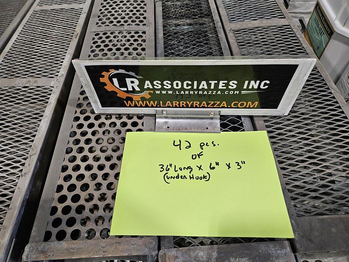 Used  One lot of 10 used Titanium Anode Plating Baskets 10 Baskets = One Price!