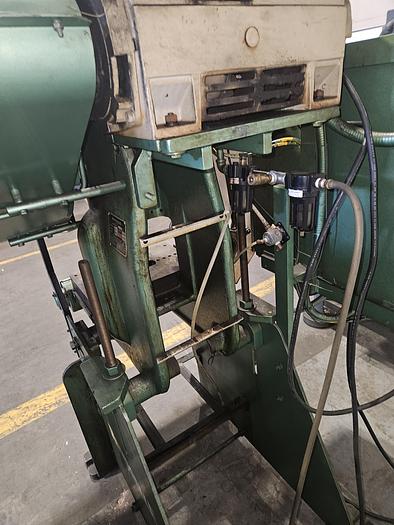 Used 15 Ton Rousselle Punch Press Air Clutch Air Brake 2" Stroke Variable Speed Control