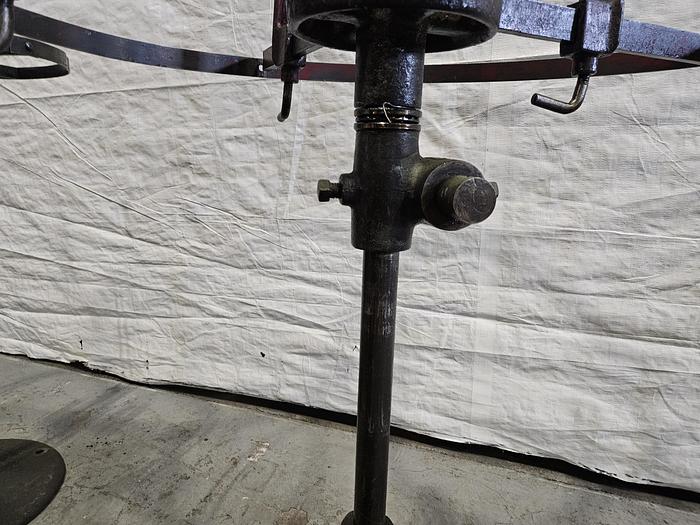 Used Littell 37 inch Reel Payoff for feeding metal stock to power punch press