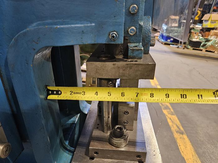 Used Kenco 10 Ton Bench Press 460 Volts Crimping Stamping Steel Brass