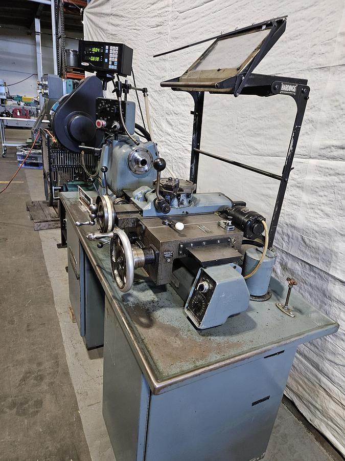 Used Hardinge HC Precision Lathe with Fagor DRO & Loaded with Tooling! – TESTED & in Excellent Condition!