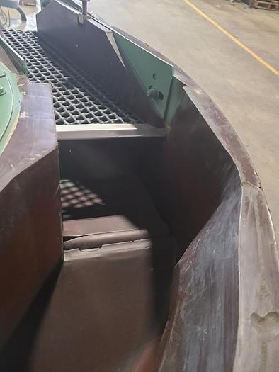 Used Roto-Finish Spiratron 4 Cubic Foot Vibratory Finishing Machine with Automatic Parts Seperator