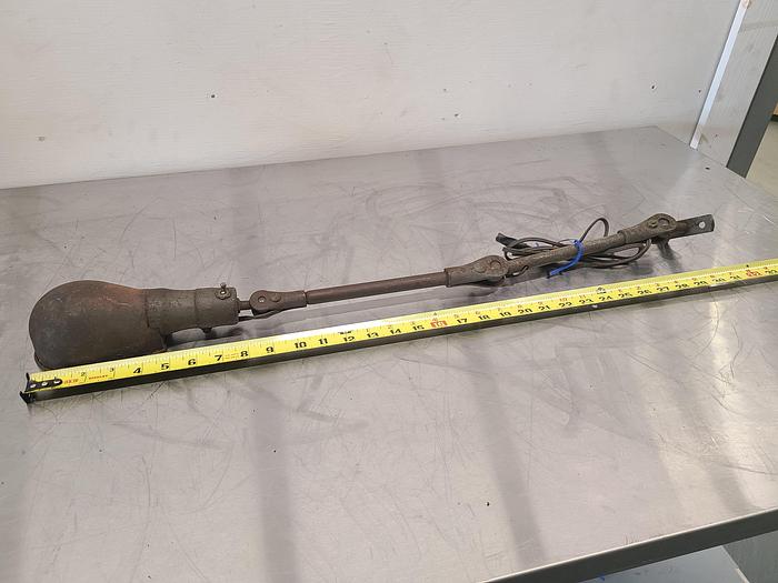 Used 30 Inch Work Light Industrial Steam Punk Lamp Machine Articulating 110V