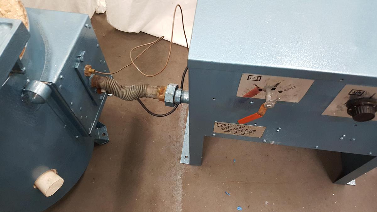 Used Speedy Melt Gas Fired Metal Foundry Melting Furnace Melt Gold Silver Brass Bronze