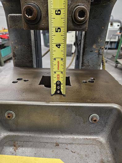 Used 5 Ton Perkins Stamping Punch Press Stamp Forge Bend Metal Parts