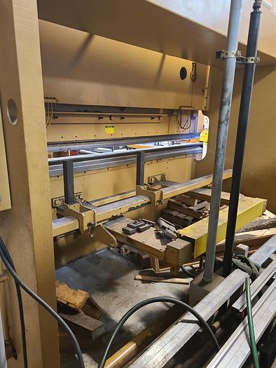 Used Standard Metal Brake Model AB 200 with Back Gauge  Serial Number F100321291