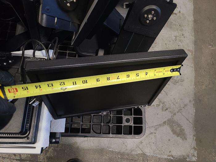 Used One Lot of 10 Flat Screen Monitors All for one price