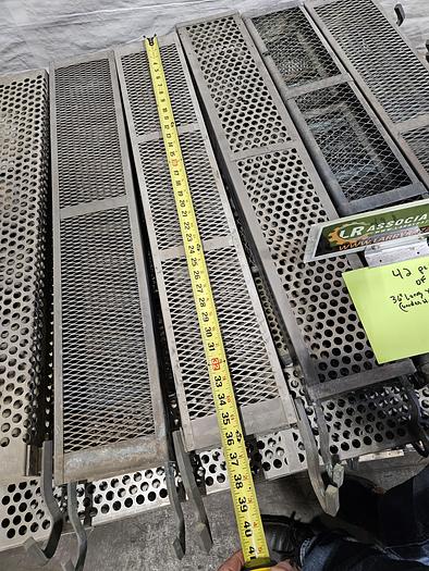 Used  One lot of 10 used Titanium Anode Plating Baskets 10 Baskets = One Price!