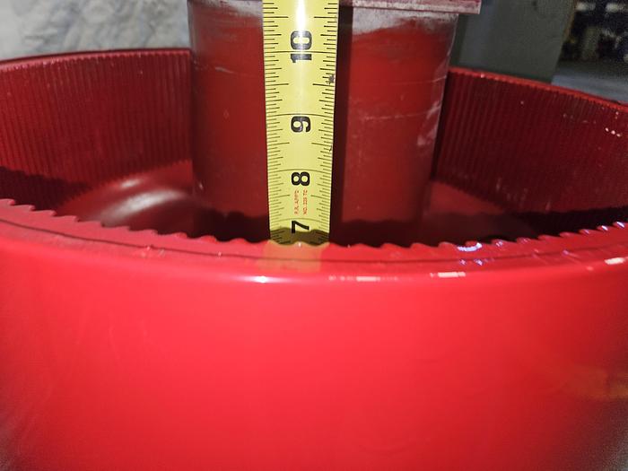 Used Belair FM-4000 1.3 CF Vibratory Finishing Machine 110V Polish Metal Plastic Debur