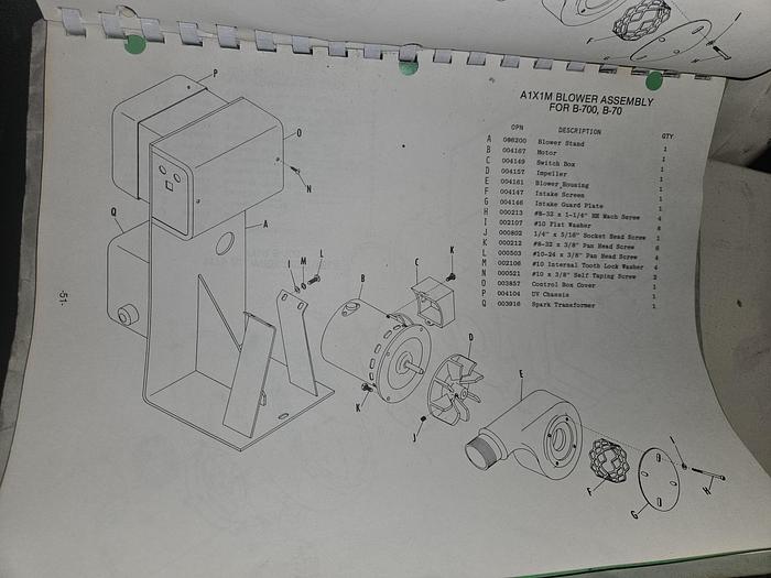 Used Speedy Melt High Temp Tilt & Pour Furnace Brass Copper Needs Gas Burner
