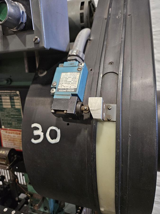 Used Perkins Model 5C 5-Ton Punch Press – Air Clutch / Air Brake – with Roll Feed – Tested!! in Excellent Condition!