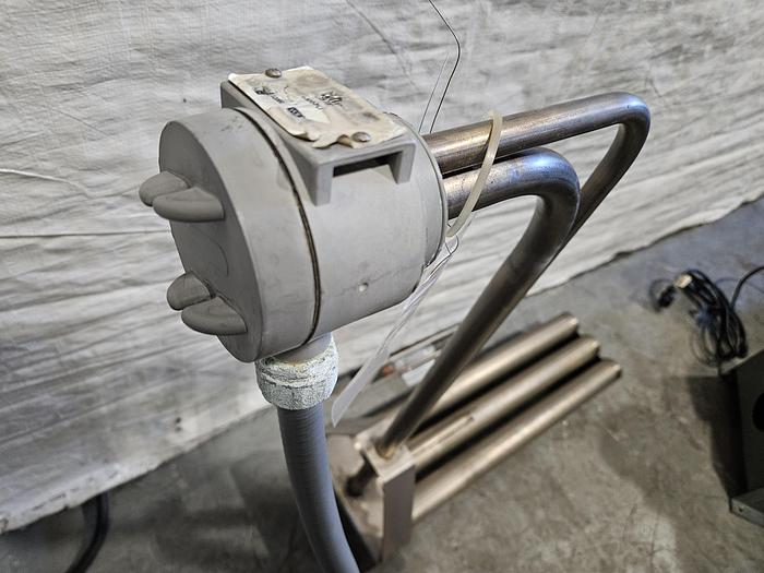 Used Technics 1200 Watt 480 Volt 15 Amp Triple In-Tank Immersion Electric Heater