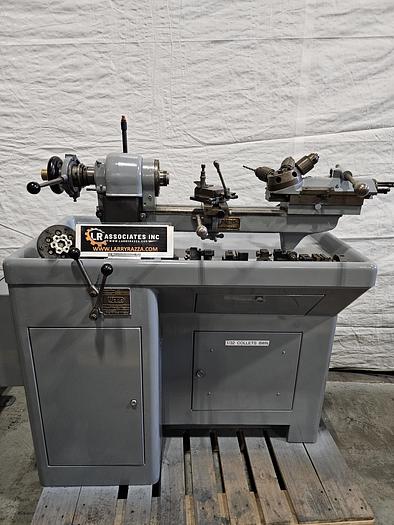 Used Wade American Made Dove Tail Turret Metal Lathe with Tooling RARE!