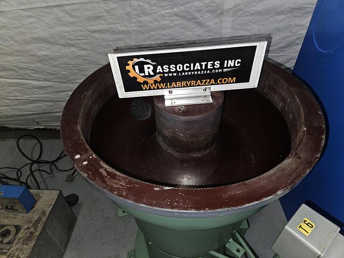 Used Vibratory Finisher Machine Tumbler 1.2 Cubic Foot 110V