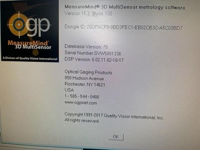 Used Flash 500 Flare Smart Scope optical gauging Measuring Machine Inspection TTL Laser auto measurement CMM