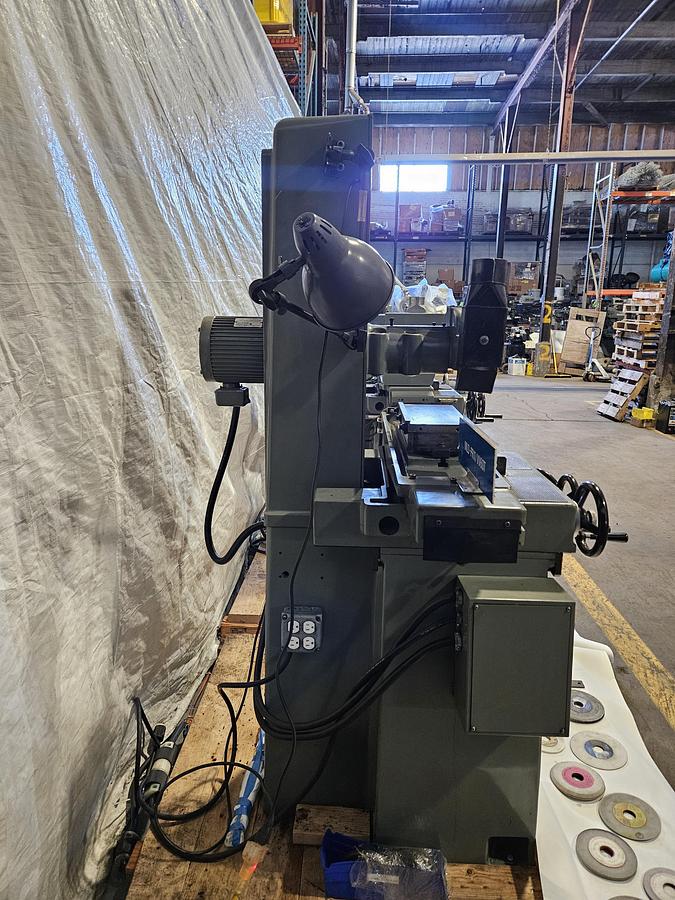 Used MITSUI HIGH-TEC MSG-200MH 6" x 12" MANUAL SURFACE GRINDER – REFURBISHED – SONY DRO – WALKER MAG CHUCK – VFD – EXCELLENT CONDITION