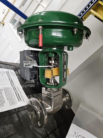 Fisher Baumann 54.24588SVF  1" Valve with Actuator 1052 Medical Dairy Stainless Steel