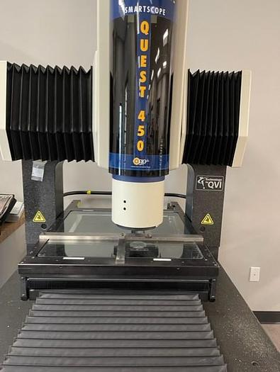 Used OGP Quest 450 CMM Optical Laser Gauging Measuring Machine Auto Measurement