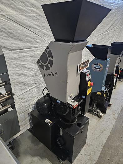 Used Rapid Model 150-21 Plastic Grinder Granulator 6 x 8 inch Throat 3 HP 220V 3Phase Many in stock!!